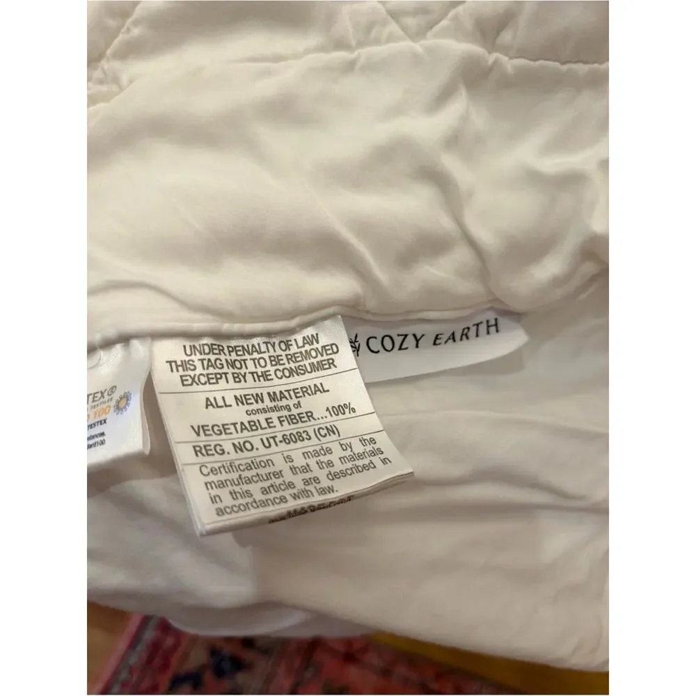 Cozy Earth Quilted Bamboo Queen Comforter